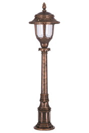Opviq Lámpara de Suelo Exterior Marrón BSU-68180-BKR